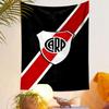 Red and Black Shield with CARP Logo Patterned Tapestry Home Decor, Suitable for Bedroom and Living Room, Gift