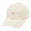 Rosiya Signature Rabbit Ball Cap (Light Beige)