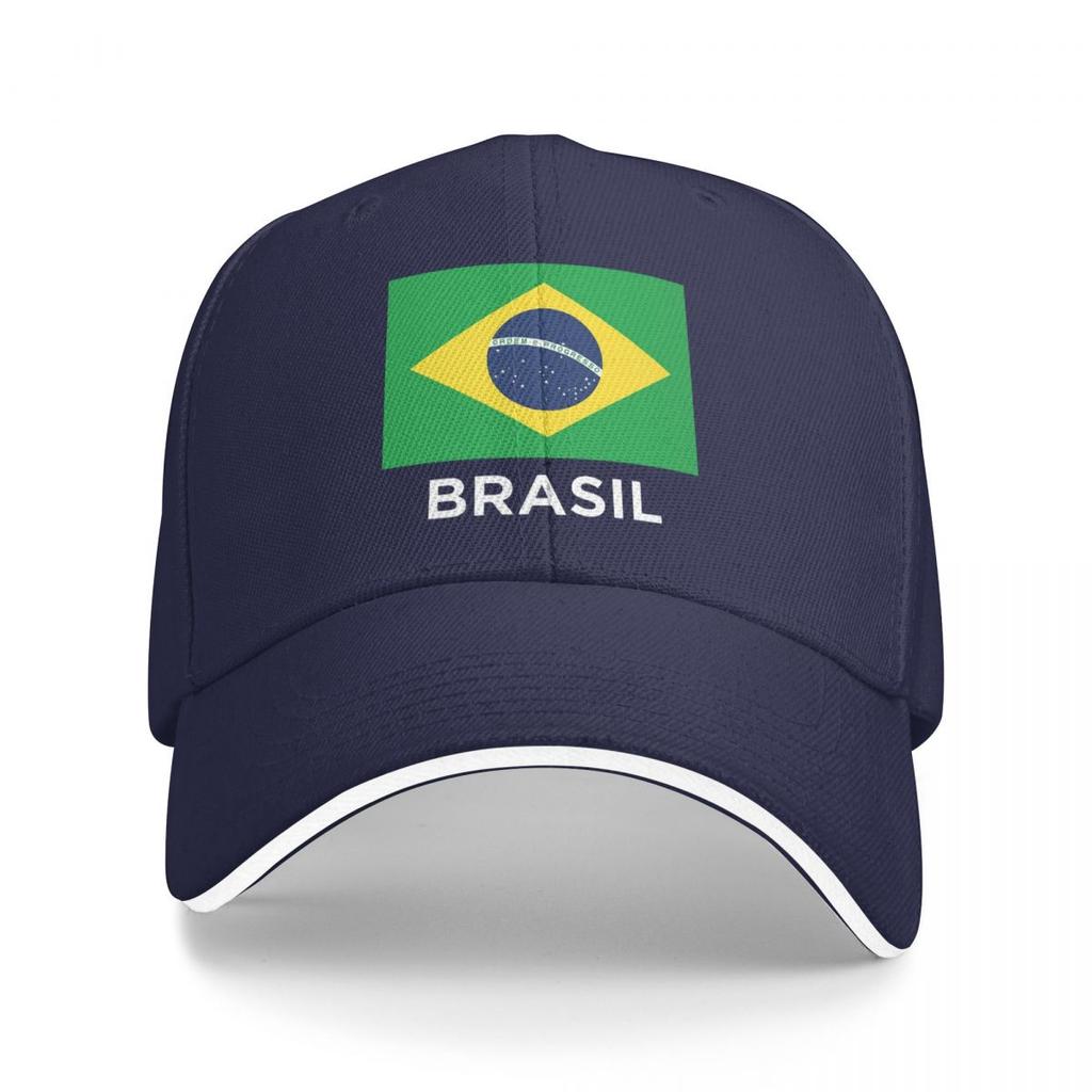Brazil Soccer Team Football Brazilian Flag Baseball Caps Snapback Baseball Hats Breathable Casual Casquette Outdoor Unisex