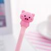 4Pcs Lovely Cartoon Pig 0.38mm Gel Ink Pen Student Gift Office School Stationery