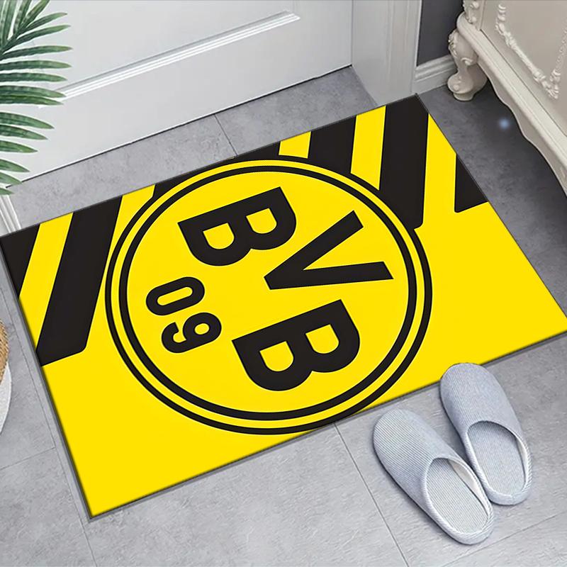 1pc Football Team Design Area Rug - Non-Slip, Soft & Cozy Floor Mat for Living Room, Bedroom, Office - Indoor/Outdoor Decorative Carpet