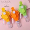 Cartoon Hand-pressure Fan Without Battery Portable Handheld Fan Creative Fruit Shape Color Fan Travel  Office Cooling Fan Neck