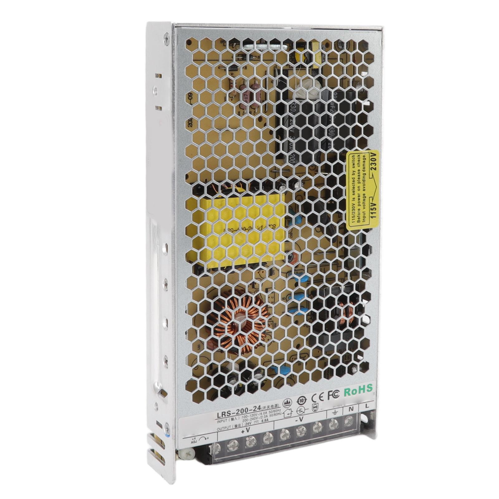 

LRS 24V Switching Power Supply Adapter Solenoid Valve Sensor for LED Wall Light 100‑120V 200‑240V