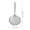 Stainless Steel Tofu Brain Shovel Kitchen Scoop Flat Bottom Rice Paddle Oil Soup Ladle Serving Spoon for Home Restaurant