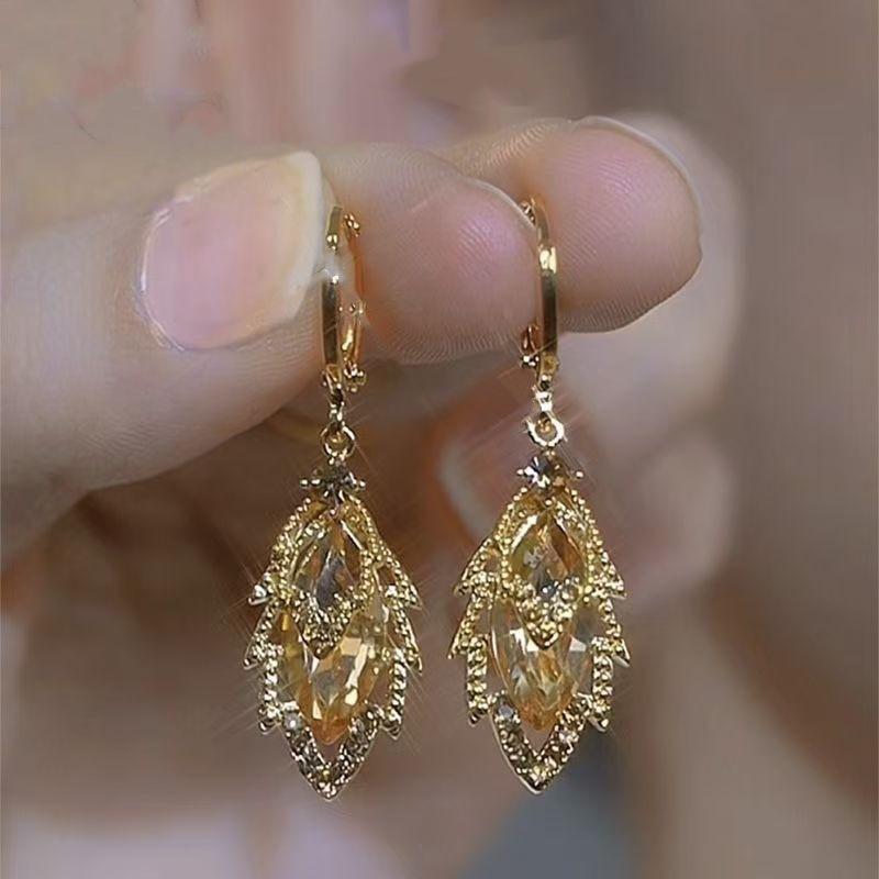 925 Silver Needle Geometric Pearl Earrings For Women Fashion Earrings Flowing Tassel Earrings Elegant Jewelry