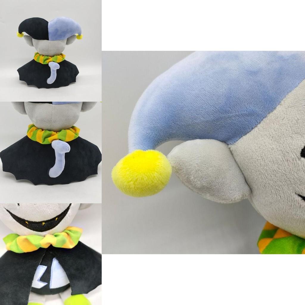 Deltarune Jevil Plush Toy | Joker Doll | Handcrafted Kids Xmas Gift | Collectible