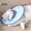 Weiches Katzenhalsband in Kegelform, verstellbarer Genesungskegel für kleine und große Katzen nach Operationen, um Lecken und Kratzen zu verhindern, wasserdichtes E-Schutzhalsband für Wunden