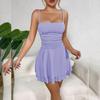 Robes Sexy Européennes et Américaines Sans Bretelles Dos Nu pour Femmes au Printemps et en Été