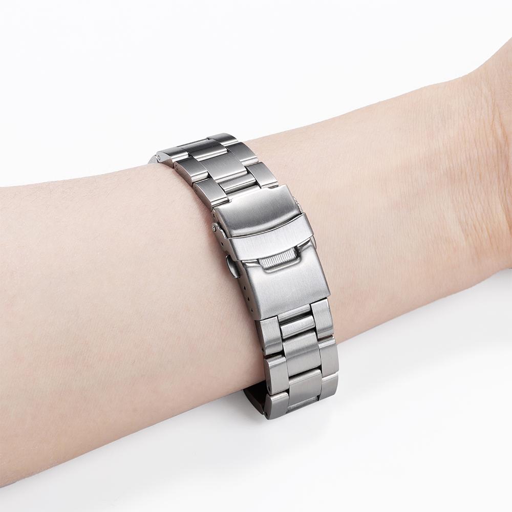 18mm 20mm 22mm 24mm 26mm Stainless Steel Strap for Seiko SKX007 SKX009 Driving Watch Metal Band for Men Women Belt Accessories