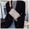Nischen-Tasche Damen neue kleine Umhängetasche Retro quadratische Tasche modisch vielseitig breiter Schultergurt Messenger Bag Hüft-Brusttasche