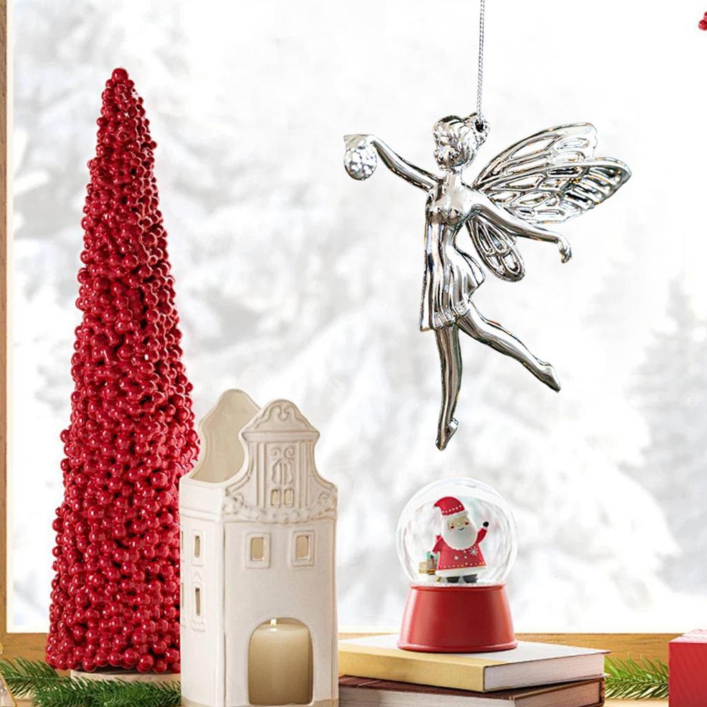 Ornaments For Christmas Tree Glossy Christmas Decor Seasonal Pendants Charm For Home Winter Holiday Porch Window Front Door Tree
