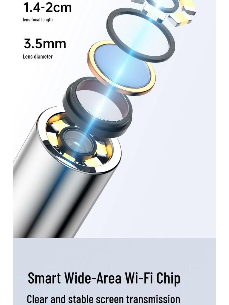 HD WiFi Smart Ear Cleaning Tool: Wireless Multifunctional Visual Ear Pick Spoon for Home Use