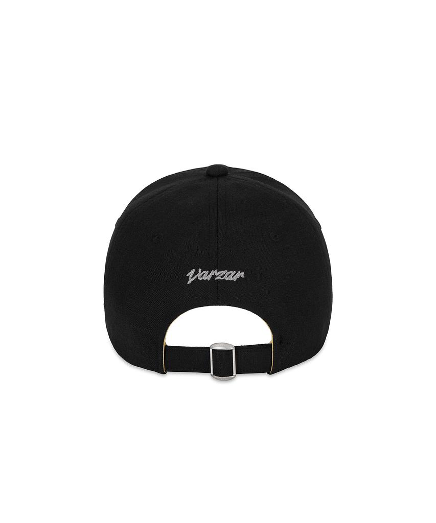 Bajal Flow Vz Leather Patch Ball Cap Black