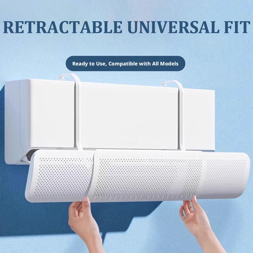 Air Conditioning Wind Shield Anti Direct Blowing Scalable Adjustable Wind Guide Cover Outlet Baffle Windshield Dust Cover Air Filters 7