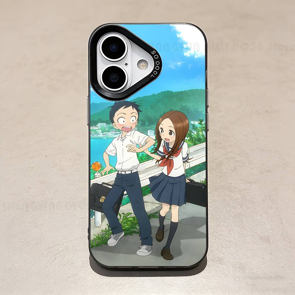 

Teasing M-Master Takagi-san Case For IPhone 11 12 13 14 15 16 17 Pro Max XS X XR Cover iPhone16