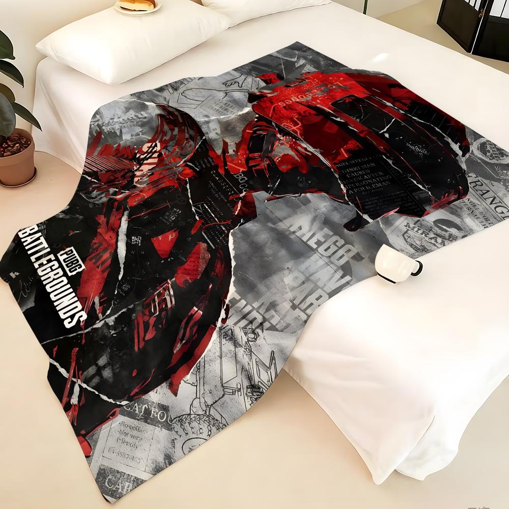 Game P-Pubg Throw Flannel Blanket, Soft Warm, Durable  Washable Cute Cool