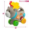 Pull-along Toy Winfun Elk 17 X 17 X 7.5 Cm (6 Units)