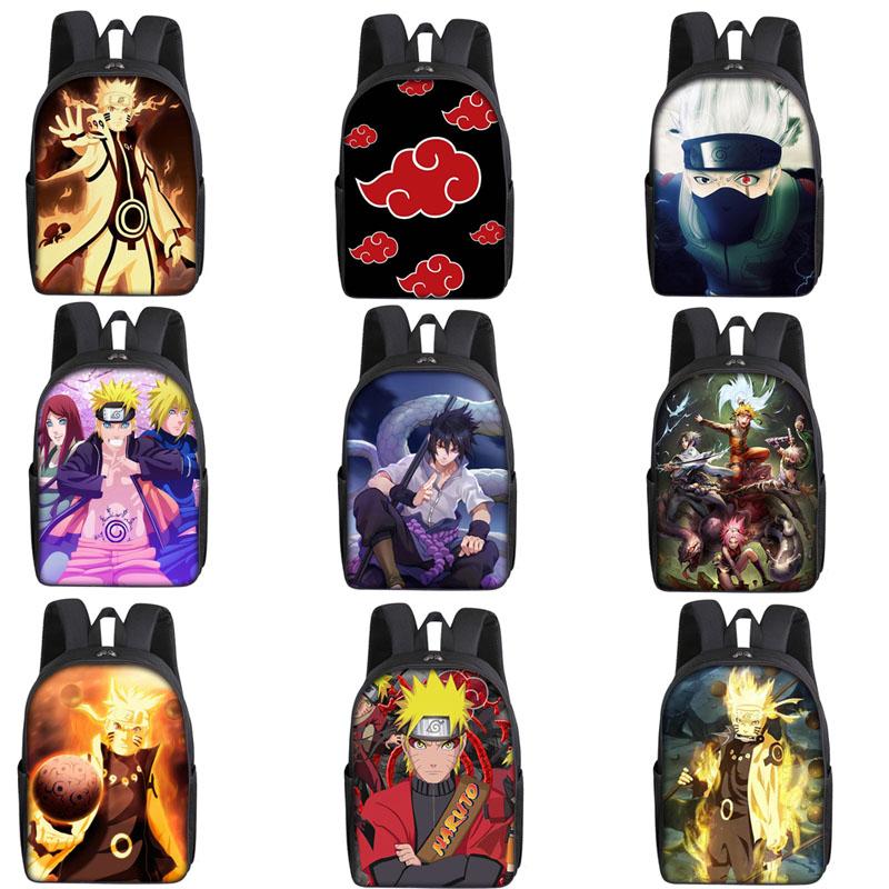 Buy 20 Styles Naruto School Backpack for Teenage Boys Girls Children