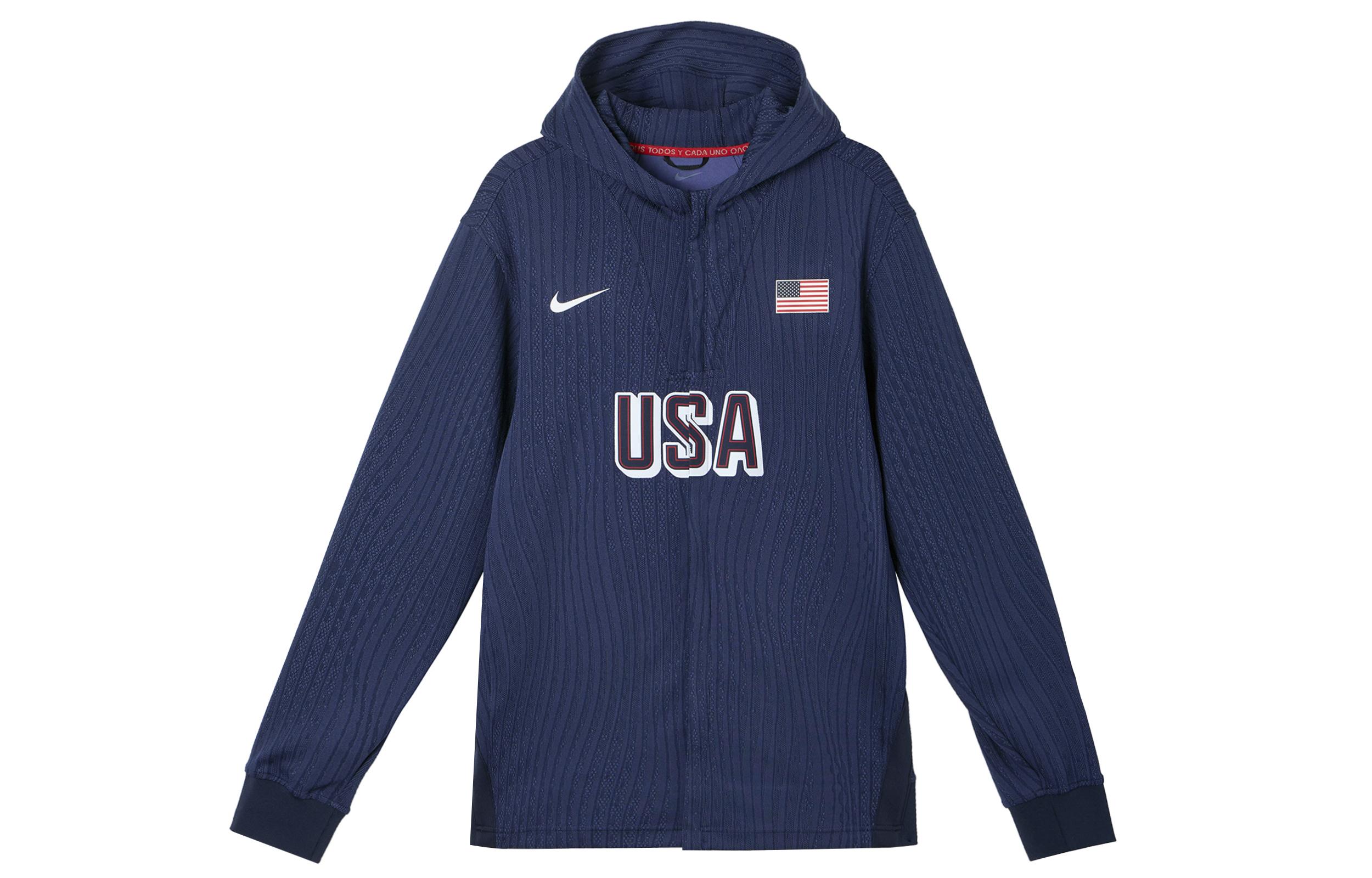 Мужская баскетбольная куртка Nike USA Nike Dri-FIT Adv FQ0306-451 M