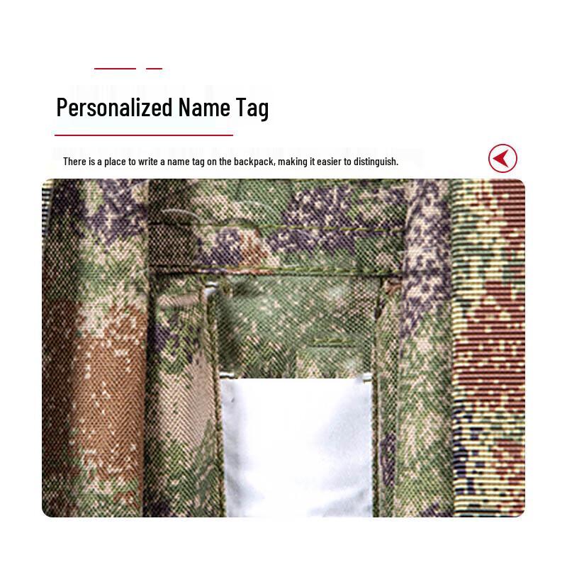 Tiger Stripe Camouflage Large Capacity Backpack