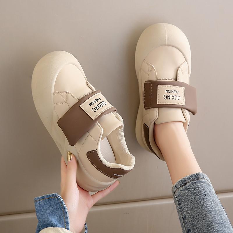 Sneakers Spring and Autumn New Women's Shoes Velcro