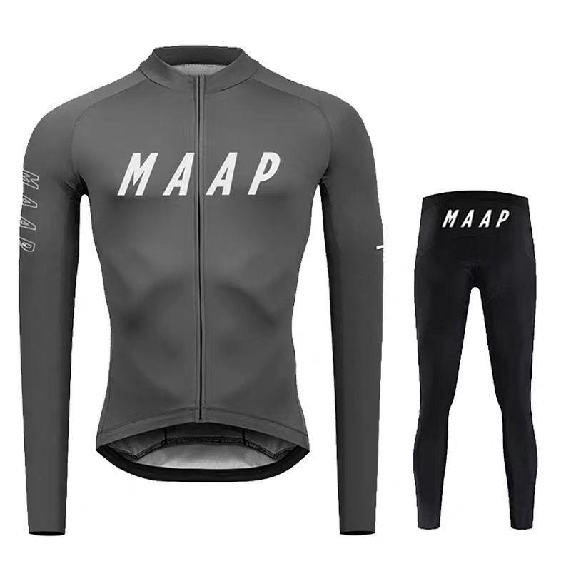 Long Sleeve Cycling Suit Mountain Road Bike Bike Quick Drying Breathable Ice Silk Top Thin 2026 Long Sleeve Autumn Breathable Cycling Suit Set
