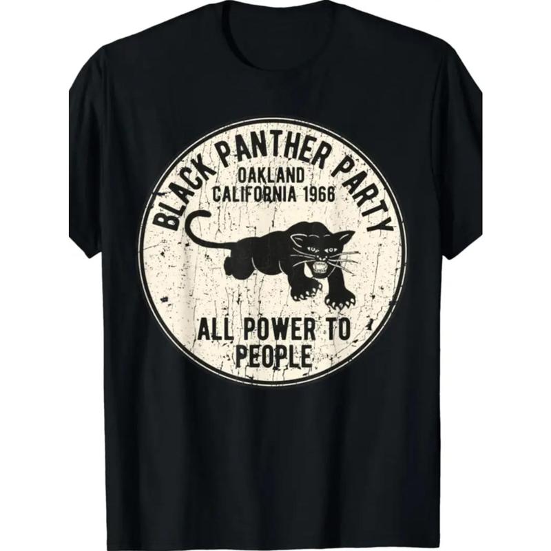 1966 Oakland, California Black Panther Party Summer Unisex T-Shirt XXL