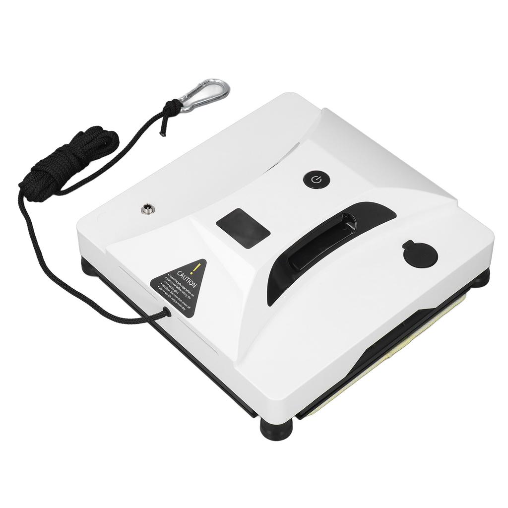 Window Cleaner Robot 2800pa Suction Smart Glass Cleaner Robot AI Smart Route Plan Automatic Robot Window Washer for Home Office Building US Plug