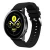 20mm Twill Texture Silicone Watch Strap for Samsung Galaxy Watch Active SM-R500