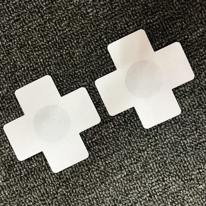 1Pair Women Bra Sexy Adhesive Nipple Covers Petals Breast Sticker Cross Shape Pasties Disposable