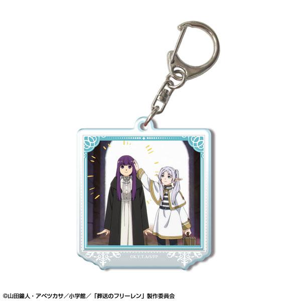 New Anime Frieren Beyond Journey's End Acrylic Action Figures Model Key Chain kawaii Pendant Accessories Decor Toy Gift 6CM