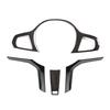 Carbon Fiber Look Steering Wheel Cover Trim For BMW 3 4 Series G20 G42 -
