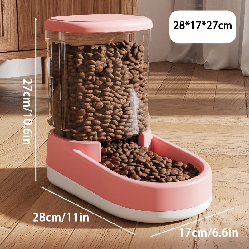 

3.8L Pet Автоматическая кормушка для домашних животных Диспенсер для воды 2 в 1 Наклонная автоматическая кормушка для домашних животных и воды Большая емкость Кормушка для еды Поилка