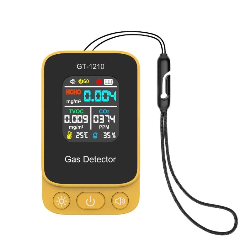 Professional Gas Detection Device For Households Visual LED Indicators Sound Alerts Wall Mount Design