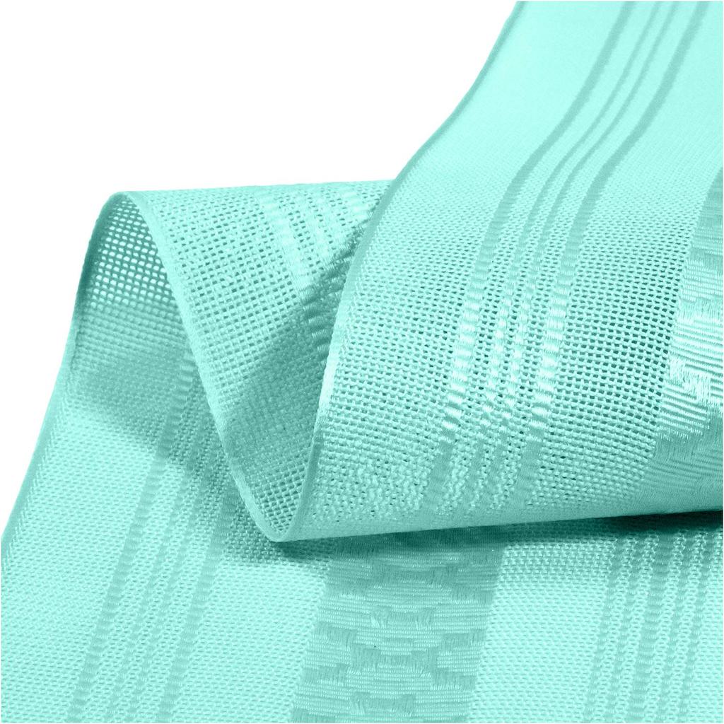 Obi Nagoya Sheer Kenjo Made In [KYOETSU] [Kyoetsu] (Kimono Sash), Obi, Fabric, Pattern, 8-inch Width, Japan, Women's (solid Color/light Blue)