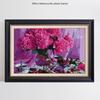 Huacan 5D Diamond Painting Flower Sada plné čtvercové diamantové výšivky Křížový steh s diamantovou mozaikou