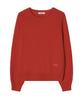 Nyuluki Cozy Round Knit Pullover_Red