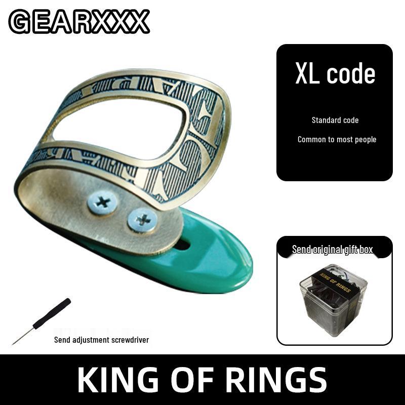 GEARXXX Handgemaakte Gitaar Duim- en Vingerplectrums: Vingerprikbeschermer Rechts