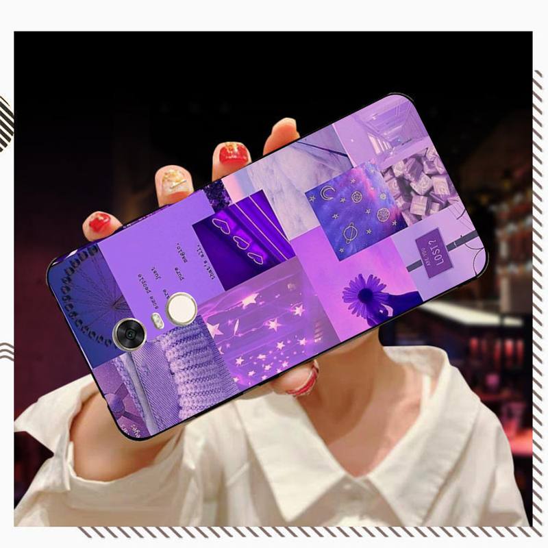Husă de telefon Purple Love Aesthetic Art pentru Redmi 5 6 7 8 9 A 5plus K20 4X S2 GO 6 K30 pro