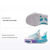 Scarpe da Basket Rimbalzo Leggere Ammortizzanti Antiscivolo Young Cloud Scarpe da Ginnastica per Bambini Bianco Blu YKBT034-1