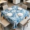 Home Kitchen Dining Party Use Durable Rectangle Washable Fabric Cotton Linen Tablecloth