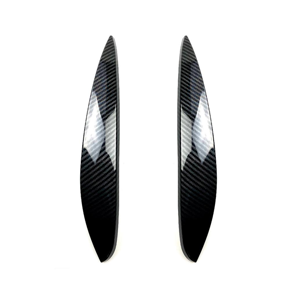 For Mercedes-Benz Smart 453 2015 2016 2017 2018 2019 2020 Headlight Eyebrow Eyelid Trim Lamp Cover Sticker Car Accessories