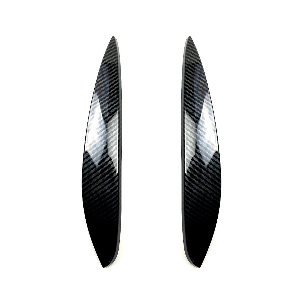 

For Mercedes-Benz Smart 453 2015 2016 2017 2018 2019 2020 Headlight Eyebrow Eyelid Trim Lamp Cover Sticker Car Accessories