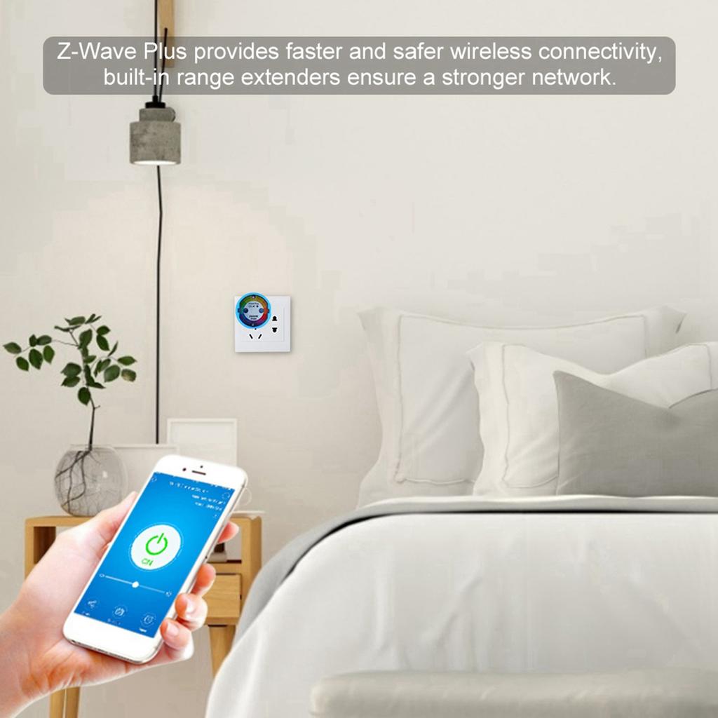 NEO COOLCAM NASWR01ZE Zwave Remote Socket  Work for Smarthings Vera Zipato Iris Wink Alarm  (