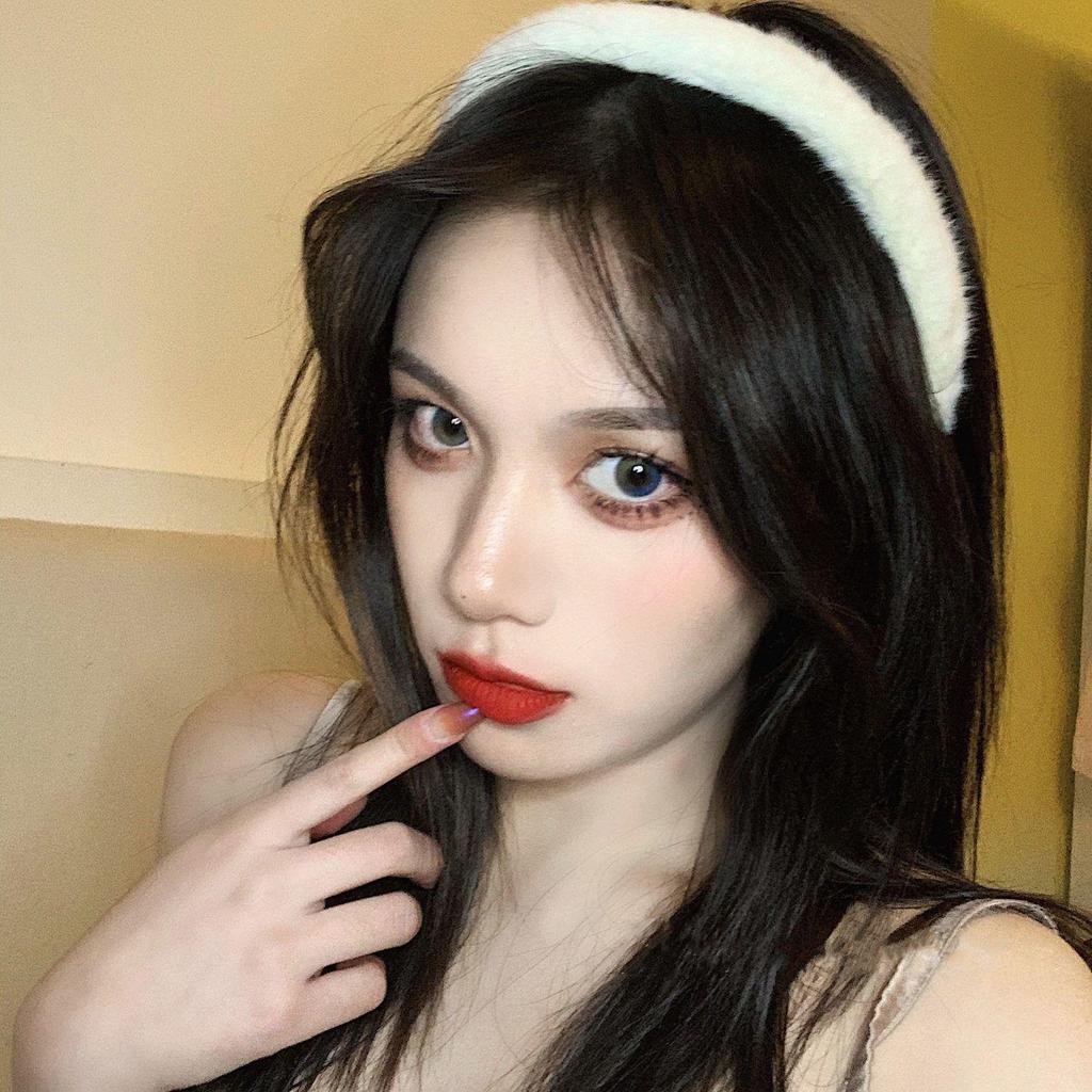 Korean Faux Rabbit Fur Headband: Women's Versatile Furry Hairband & Clip for Outings or Face Washing