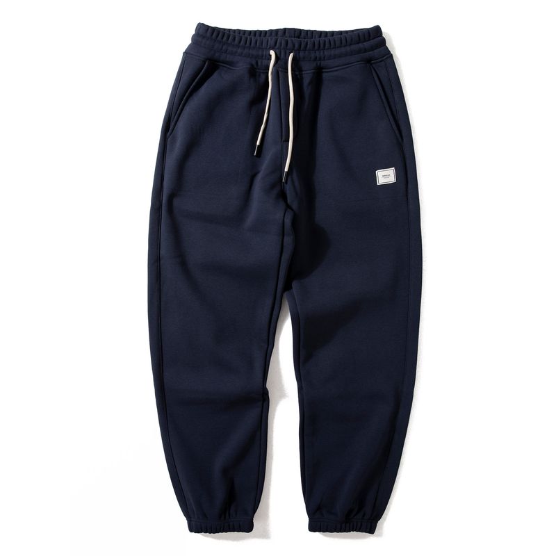 Men's Sweatpants Autumn and Winter New Style Fleece-Lined Thick Warm Loose Casual Versatile Jogger Pants Trendy Long Pants