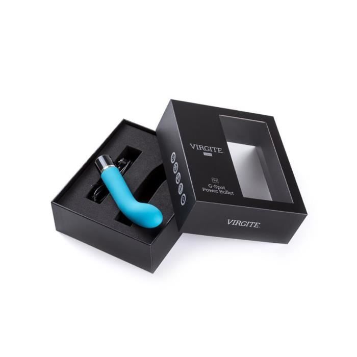 Vibrateur Virgite-G-spot Power Bullet Vibes v4 bleu