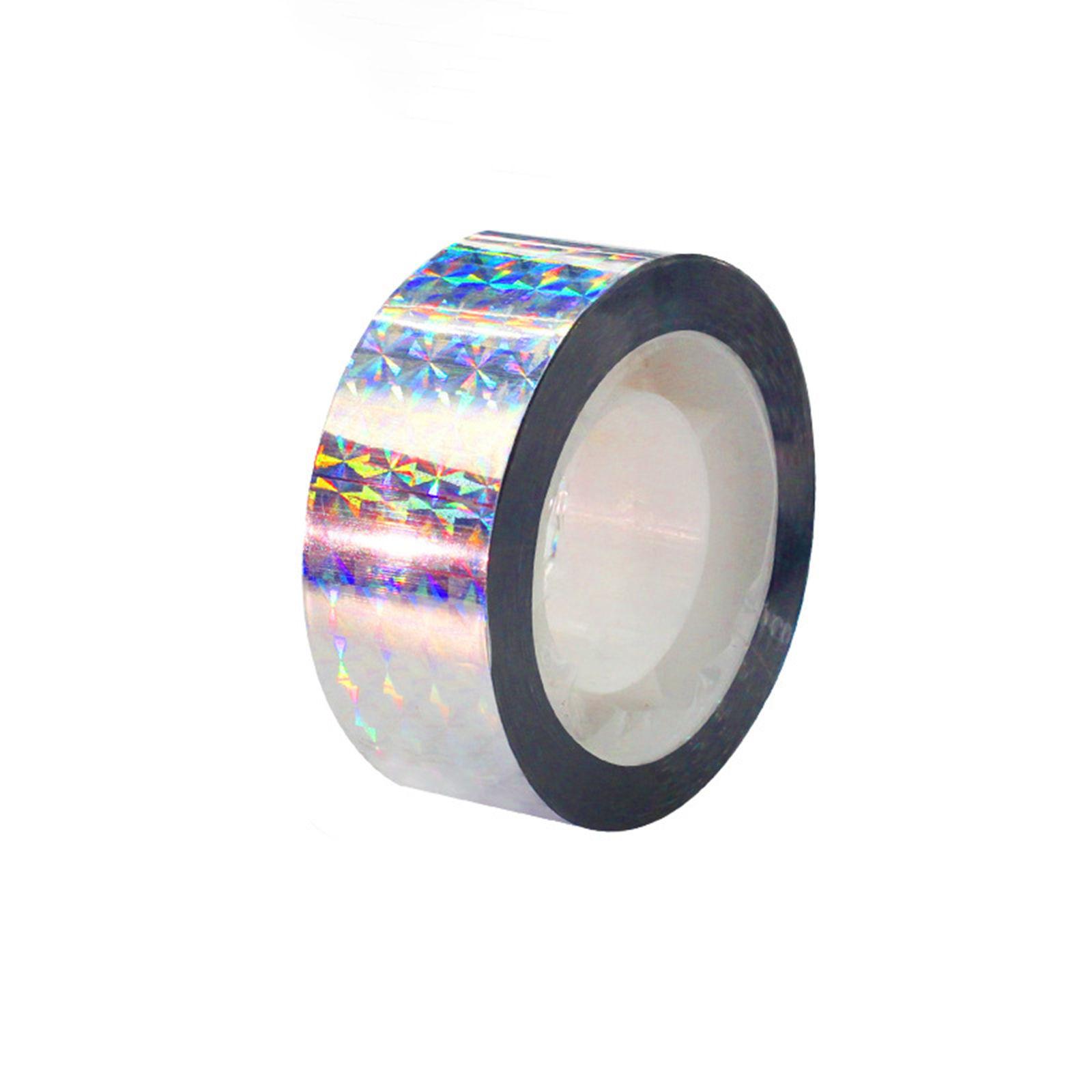 

Лента для отпугивания птиц, вспышка для птиц, отпугиватель дятла, лента для отпугивания птиц, светоотражающая лента, держит птиц подальше на открытом воздухе One Size