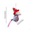 Car Mouse Pendant Auto Rearview Mirror Decorative Birthday Gift Funny Hanging Ornament for