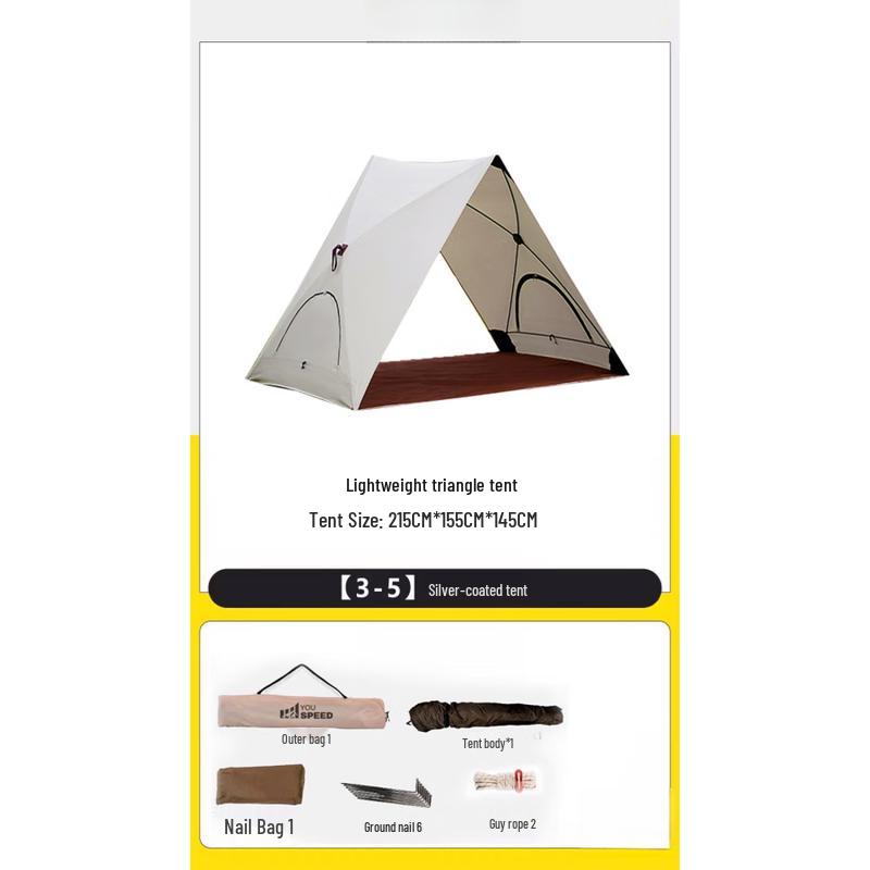 Portable Automatic Pop-Up Camping Tent 3-5 Person